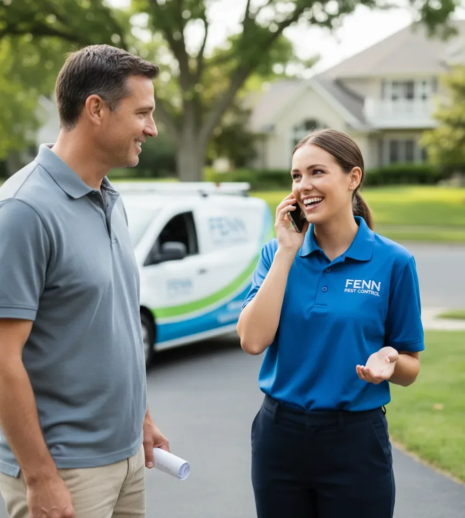 Fenn Pest Control customer support in Deep River